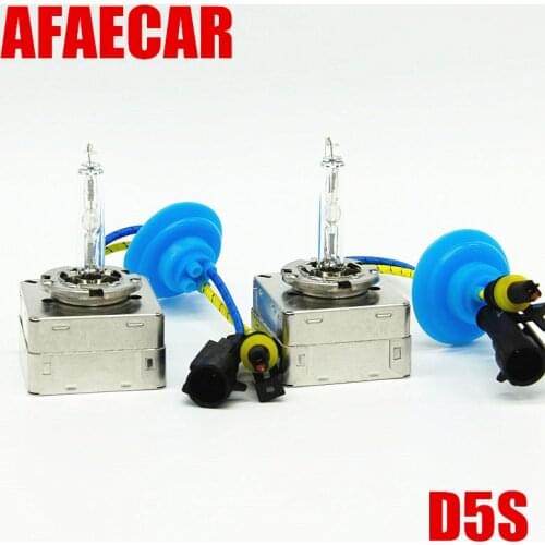 AFAECAR 2pcs d5s light xenon hid 6000k 4300k 6000k 35W Ballast bulb for VW TIGUAN kia K3