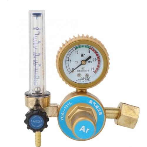 Argon Regulator Argon CO2 Mig Tig Flow Meter Regulator Pressure Gauge Welder Parts Gas Pressure Measurement
