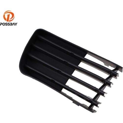 POSSBAY Car Lower Bumper Fog Light Lamp Grille Grill Cover for Toyota Prius (NHW20) 2004 2005 2006 2007 2008 2009