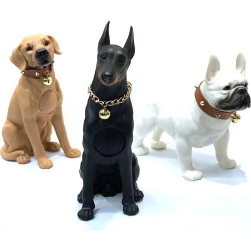 Wireless Bulldog Bluetooth Speaker 5.0 Cute Pet Heavy Subwoofer Cartoon Full Body Dog Head TF Card Noise Reduction Small Speaker