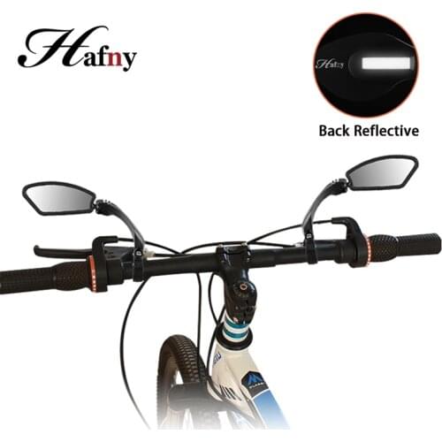 Safety Flexible Bicycle Rear View Mirror Adjustable Motorcycle Bike Rearview Mirror Handlebar End Back Eye Cycling Accessories