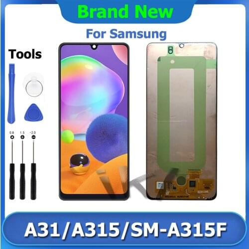 A31 A315 LCD Touch Screen Digitizer Assembly For Samsung Galaxy SM-A315F Super AMOLED Pantalla Screen Replacement Display Repair