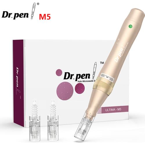 Dr pen Ultima M5-W wireless derma pen Rechargeable dermapen Professional Microneedling MTS Facial Skin Care beauty Tool dr pen