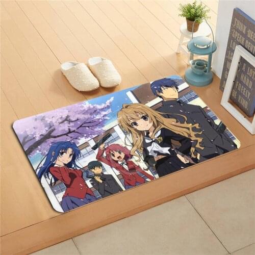 F627m7 Drop Shipping Custom Anime JJDouGa DoorMat Art Design Pattern Printed Floor Hall Bedroom Cool Pad Fashion Rug #4y