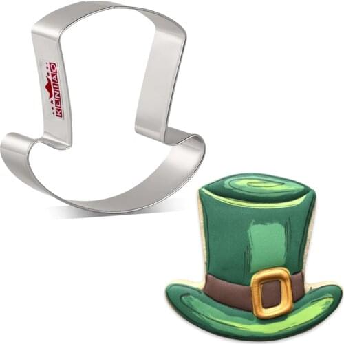 KENIAO Magic Hat Cookie Cutter - by Janka J. Cookies - 8.2 x 9 cm - Biscuit Fondant Bread Cutters - Stainless Steel