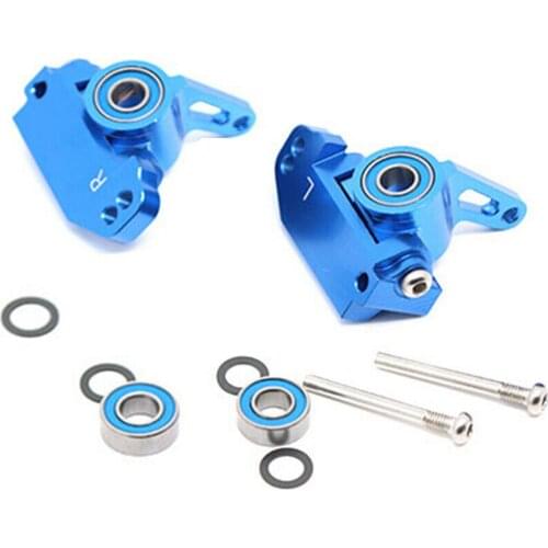Metal Front Steering Cup Mount Set for Traxxas Slash 2WD RC Car Truck Aluminum Alloy upgrade parts