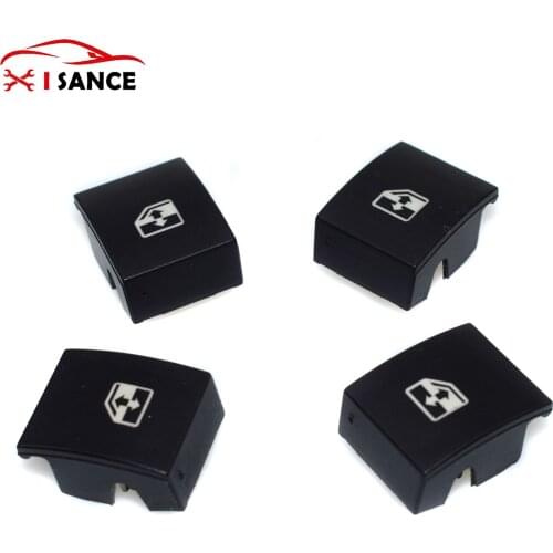 4Pcs Power Window Regulator Switch Button Cover For Vauxhall Opel Astra Astra H Zafira B 13228699