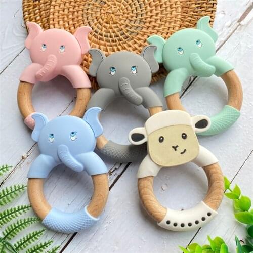 Lcmombay Baby Wooden Teethers
