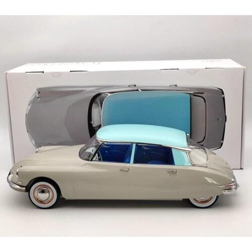 Norev 1/12 For Citroen DS 19 1956 Gris rose & Turquoise Diecast Models Limited Edition Collection Auto Toys Car Gift 121566