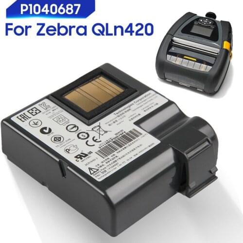 Original Replacement Battery For Zebra QLn420 P1040687 Genuine Battery 4900mAh