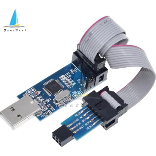 USBASP USBISP AVR Programmer USB ISP USB ASP ATMEGA8 ATMEGA128 Support Win7 64