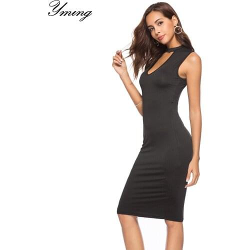 YMING Womens Sexy Dresses Hollow Sleeveless Slim Dresses Weekend Out Friends Party Home Casual Wear Womens Dresses