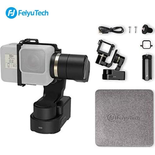 FeiyuTech Official WG2X Action Camera Gimbal Stabilizer Wearable Mountable for GoPro Hero 8 7 Sony RX0 Yi 4k