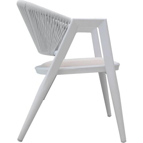 Zq Outdoor Rattan Chair Courtyard Leisure Coffee Table and Chair Balcony Outdoor Garden Waterproof and Sun Protection Chair