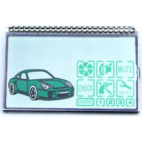 Free shipping Russia version LX3297 lcd display for Pandora LX-3297 lcd remote two way car alarm system