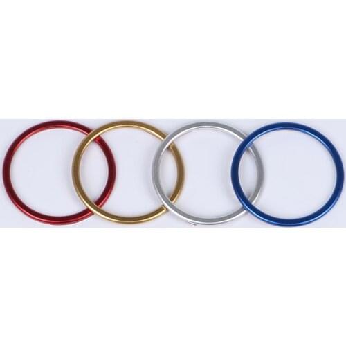 4pcs Wheel Decorative Ring Sequin Stickers Exterior Modification For Volkswagen Tiguan L Wayang Touran L Tiguan Magotan