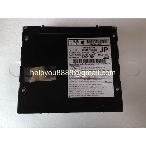 Ni-san Xanavi CONT ASSY-IT MASTER HDD car dvd navigation unit 25915 1EK8B 1AM9B NAU-3953K NAU-3421K NAU3311K made in Japan