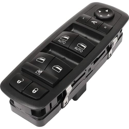 Car Front Left Electric Power Window Switch with Folding Button for Jeep Cherokee 2014-2017 68141890AA