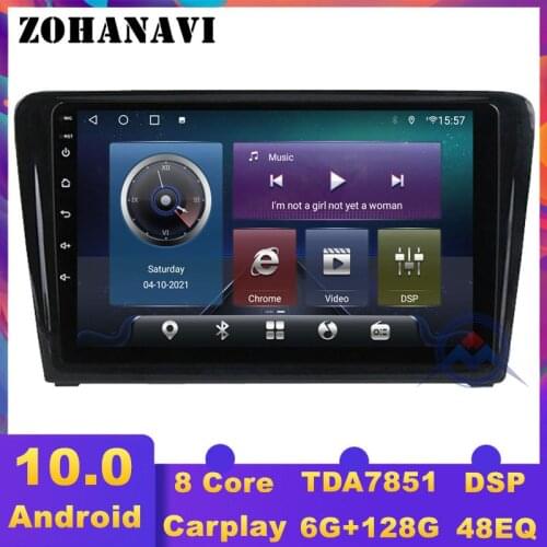 ZOHANAVI Car Radio Multimedia Video Player For Skoda Rapid 2013 2014 2015 2016 2017 2018 2019 4G Android Navigation GPS audio