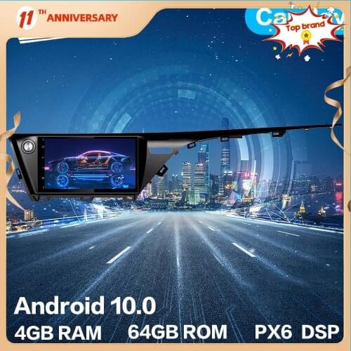 Android 10 4G+64GB Car Radio Player GPS Navigation Car Stereo HD Multimedia DVD Player DSP Carplay For Toyota Camry Aurion 2018
