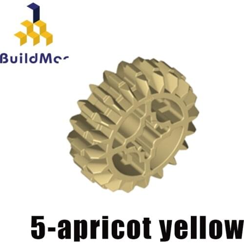 BuildMOC 32269 tooth clutch gear brick high-techalalal Changeover Catch For Building Blocks Parts DIY Educat