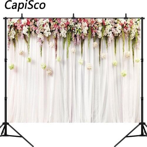 Capisco Photo Background Wedding photography backdrops Flower Studio Backdrops Stage Party Fantasy Camera Fotografie Achtergron