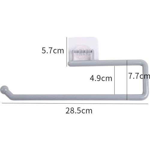 Toilet Paper Holder Self Adhesive Bathroom Paper Towel Roll Holder for Bathroom Kitchen CLH@8