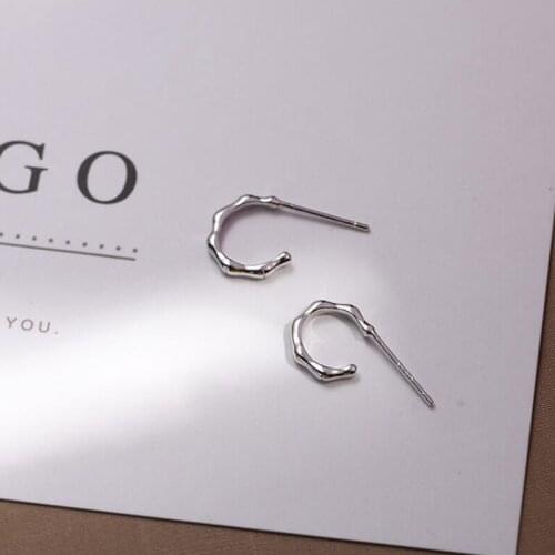 Minimalist Geometric Earrings Women top quality Jewelry Olive Beads Prevent Allergy Small Stud Earring for Girl Gifts