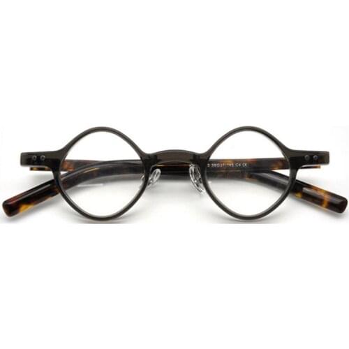 Retro Acetate Glasses Frames High Quality Men Women Optical Fashion Computer Glasses 50425