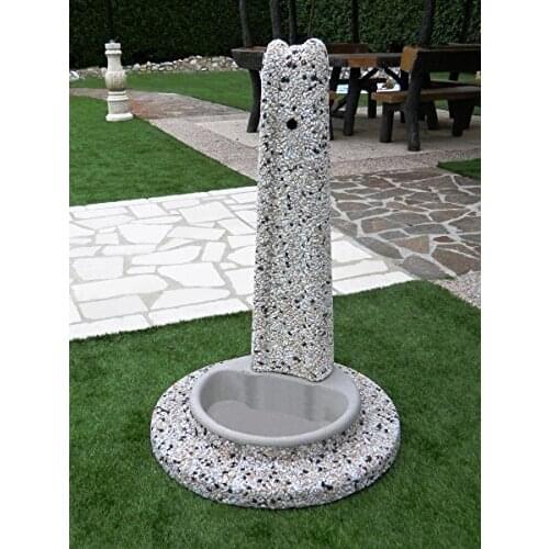 Drinking fountains garden Geneva DIAM.CM70X105H fancy washed