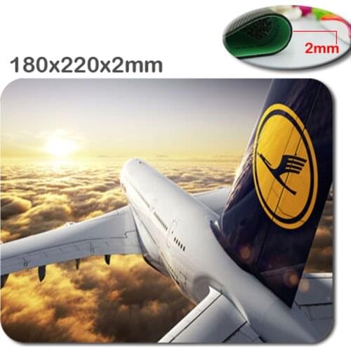 Plane in The Sky Cool Game Custom Large Mouse Mats Rubber Pad Your Desk Non-Skid Rubber Pad Cool Non-slip and Durable Mouse Pad