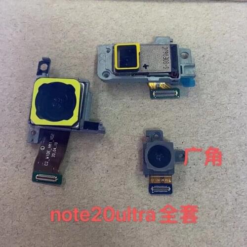 For Samsung Galaxy Note20 Ultra N985F N980F Wide Angle Front Camera Main Rear Camera Module Back Flex Cable Big Small Camera