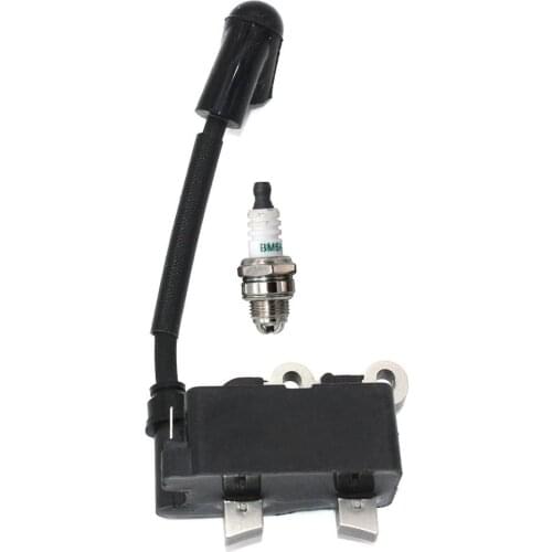 Ignition Coil Spark Plug for Ryobi RY251PH RY252CS RY253SS RY254BC Brushcutter