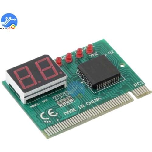 2-digit Tablet PCI Motherboard Analyzer Diagnostic Tester Post Test Card with LED Digital Display for PC Laptop Desktop
