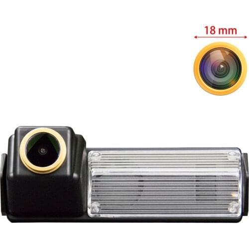 Free Filter Waterproo HD 1280 * 720P Car Rear Camera Plate Light for Mitsubishi Pajero Sport Grandis Challenger Nativa Dakar