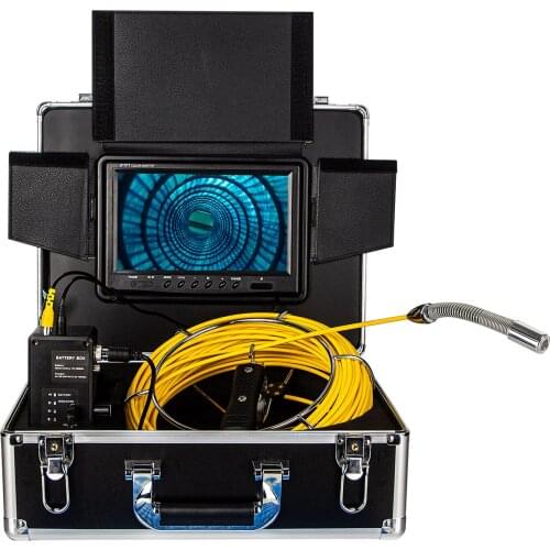 WP90F long Spring 23mm 512hz Sonde Transmitter 9inch Pipe Drain Sewer Inspection Camera System stainless steel 304 camera 23MM