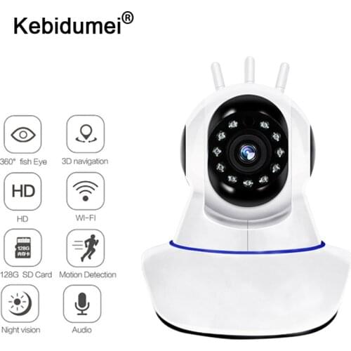 Kebidumei 1080P Night vision camera WIFI Home Security IP Camera Surveillance Camera Wifi MINI CCTV Camera Baby Monitor