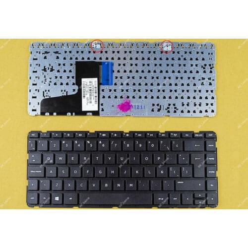 New La Latin Spanish Teclado Keyboard For HP 240 G3 245 G3 246 G3 14-g000 14-r000 14-w000 14-d000 laptop Black Without Frame