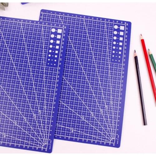 PVC Cutting Mat Board Engraving Hard Pad Handwriting Plank Lightweight Cutting Mat Measuring Pad Manual DIY Knife Art Tool 2021