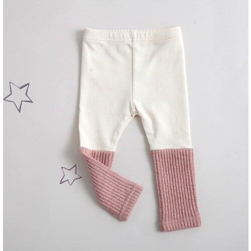Children Leggings Trouser Kids Autumn Winter Clothing Girls Cartoons Printing Pants For 1 2 3 Years Girls