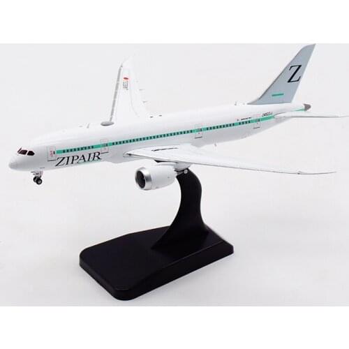 Diecast 1:400 Scale B787-8 JA822J Japan JAL Zip Air Airline Model Alloy Collectible Display Toy Airplane Aircraft Toys Souvenir