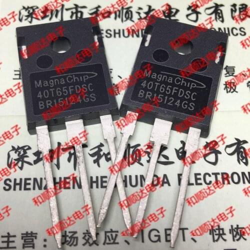 New 2pcs 40T65FDSC TO-247 650V 40A
