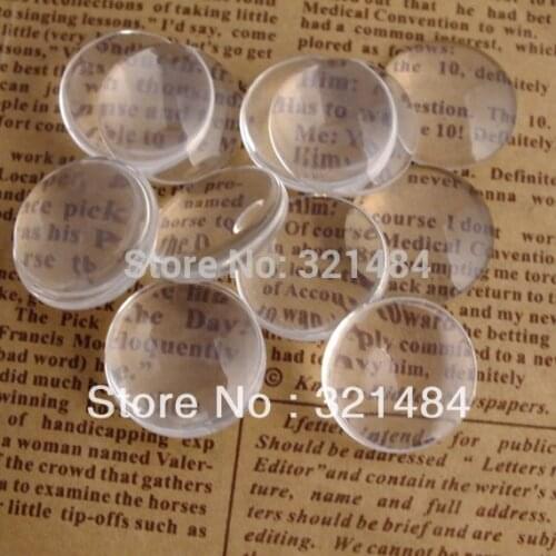 WHOLESALE 16mm 1000piece Flatback Glass Dome Cabochons For Ring, Earring, Braclet, Pendant Blank Jewelry DIY