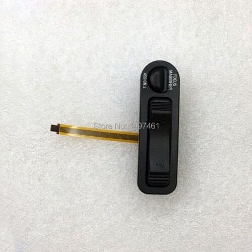 Big Zoom switch assy with Focus magnifier button repair parts for Sony HXR-MC2500C MC2500 HD2500 Camcorder