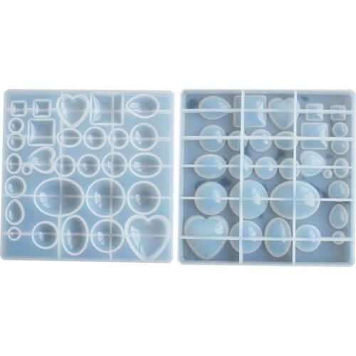 DIY Time Gemstone Mould Small Hand Pendant F037