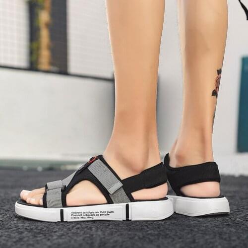 Sandalet Erkek Work Sandals Roman Men Sandalia Masculina Zandalias Hombre Shoes Sandalias Leather De Verano Para For Beach Man