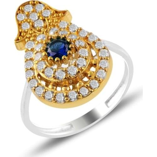 Silver 925 Sterling Zircon Cubic Zirconia Authentic Ring