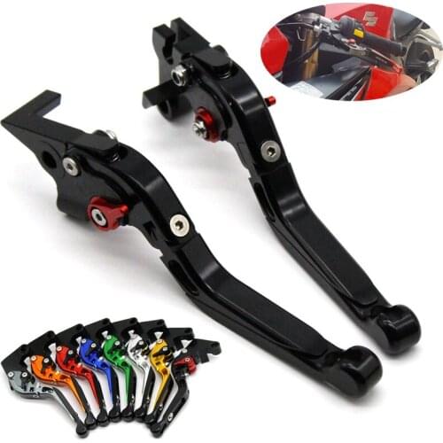 Folding Extendable Brake Clutch Levers For Vespa S125 S150 GTS125 GTS250 GTS300 Super 2007-17 Motorcycle Accessories Adjustable