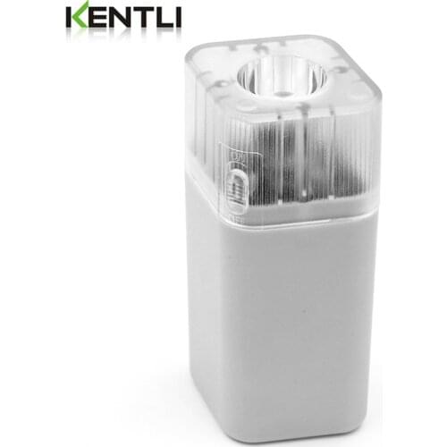 KENTLI 4 PORTS 1.5V AA AAA Lithium Rechargeable Battery charger Smart USB LED Flashlight charger CL57X4