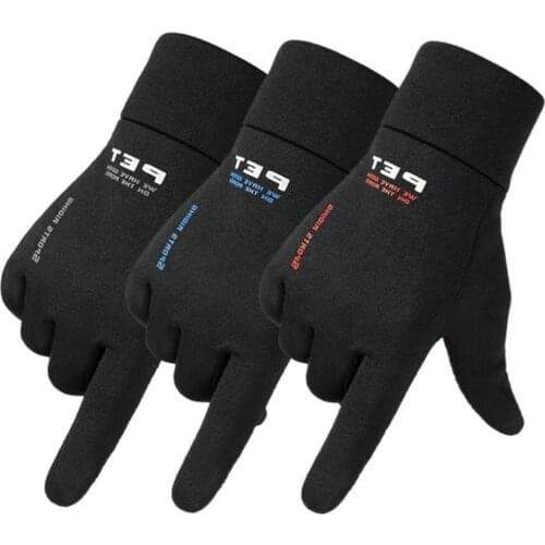 Winter Men Gloves Touch Screen Driving Motorcycle Skiing Waterproof Non-Slip Warm Fleece Women Gloves Windproof Outdoor Sports